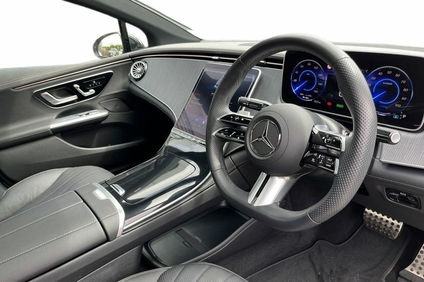 Mercedes-Benz EQE Eqe 350 96Kwh Amg Line Night Edition Premium Sa KS25UKH White #5