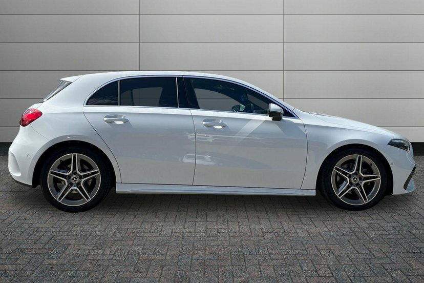 Mercedes-Benz A Class A200h Mhev Amg Line Executive KS73ZKO White #3