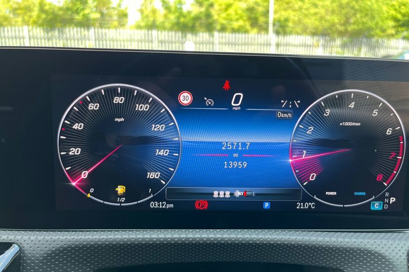 Mercedes-Benz A Class A200h Mhev Amg Line Executive KS73ZKO White #6