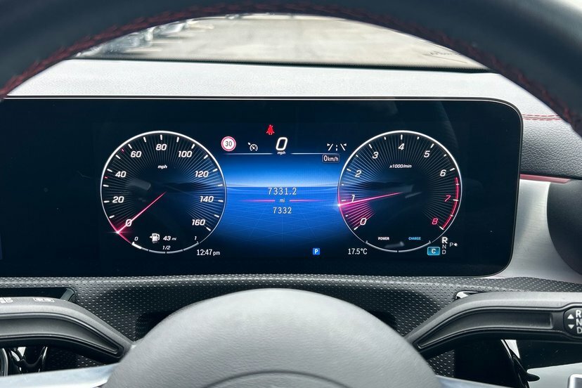 Mercedes-Benz CLA Class 1.3 Cla200h Mhev Amg Line Executive Shooting Bra KT25UJW Black #6