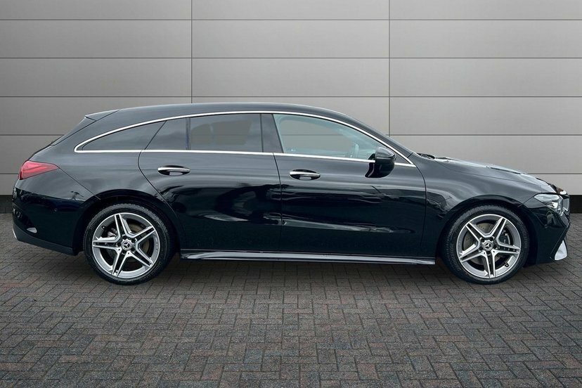 Mercedes-Benz CLA Class 1.3 Cla200h Mhev Amg Line Executive Shooting Bra KT25UJW Black #3
