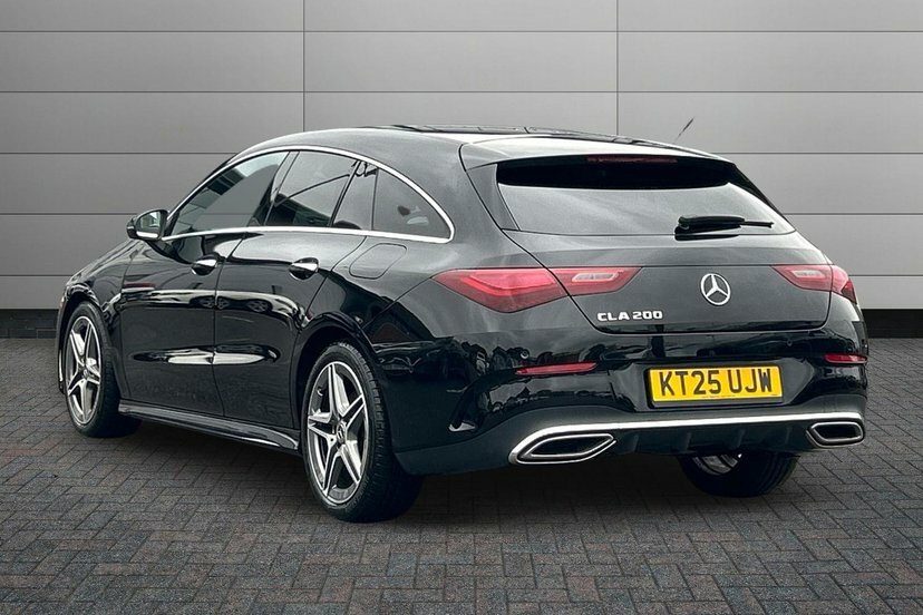 Mercedes-Benz CLA Class 1.3 Cla200h Mhev Amg Line Executive Shooting Bra KT25UJW Black #2