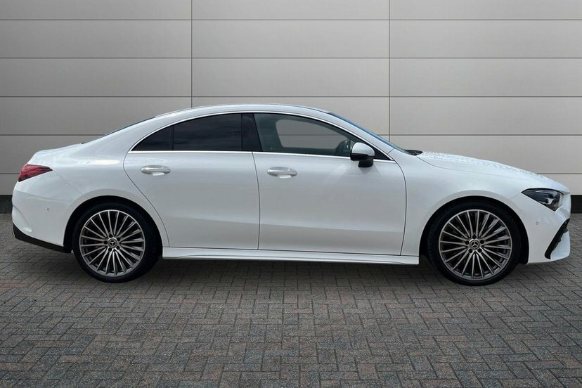 Mercedes-Benz CLA Class 2.0 Cla220d Amg Line Premium Coupe 8G KS25UKB White #3
