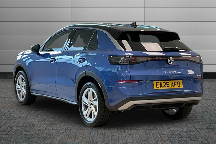 Volkswagen T-Roc 1.5 Etsi Mhev Style Suv Hybrid Dsg 150 EA26AFO Blue #3