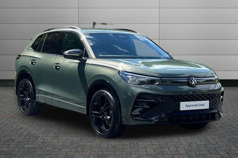 Volkswagen Tiguan 1.5 Etsi Mhev R-line Suv Hybrid Dsg 15 Green