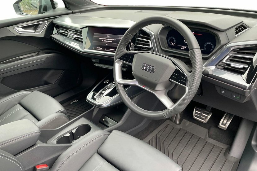 Audi Q4 E Tron 45 S Line Sportback 82Kwh 286 P EY26TPV Silver #6