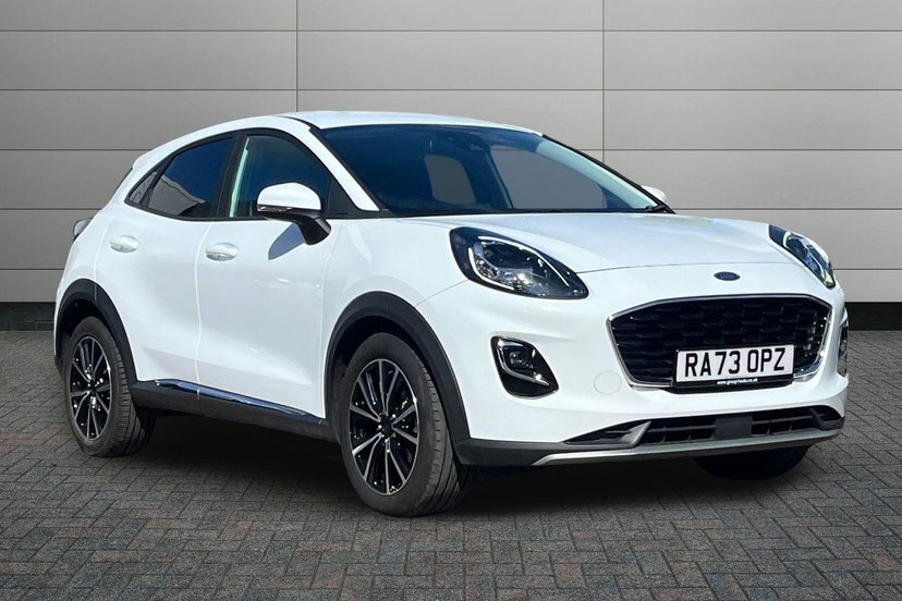 Ford Puma 1.0T Ecoboost Mhev Titanium Suv Hybrid White