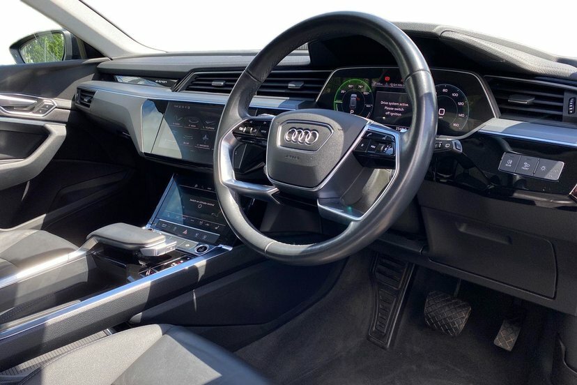 Audi E-tron 50 Technik Suv Quattro 71.2Kwh WF71RRX Black #6
