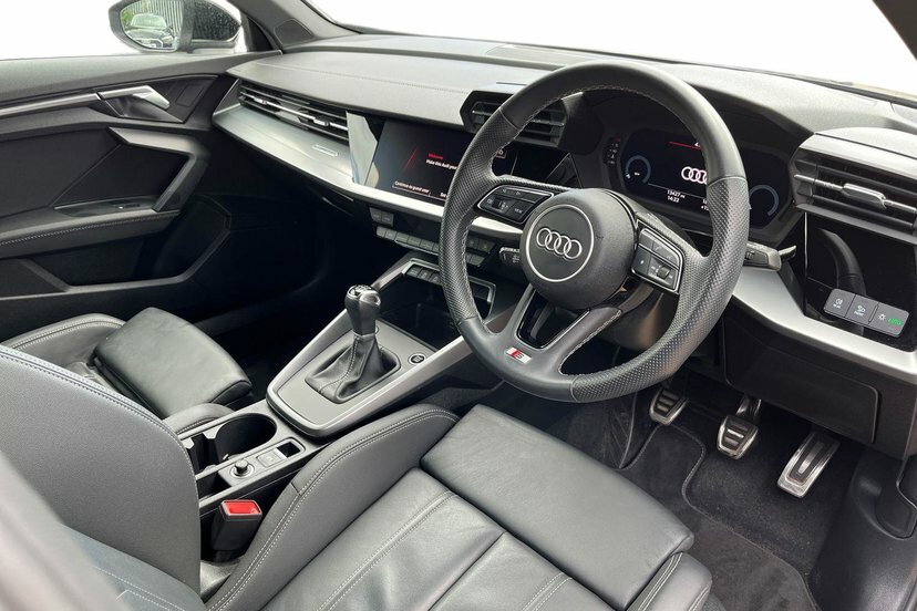Audi A3 1.0 Tfsi 30 S Line Sportback 11 Black #6