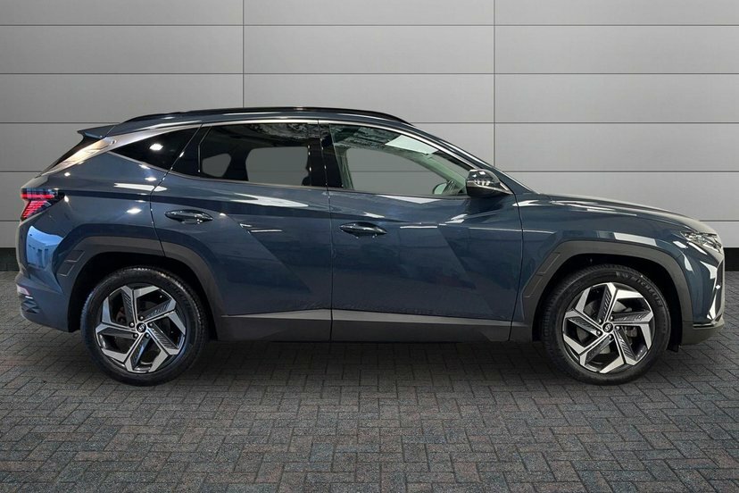 Hyundai Tucson 1.6 H T-gdi Ultimate Suv Hybrid 2 EJ22KKG Blue #4
