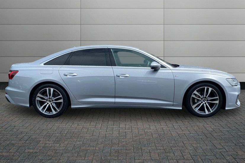 Audi A6 Saloon 2.0 Tfsi 40 S Line Saloon S Tronic 204 LM23BBK Silver #4