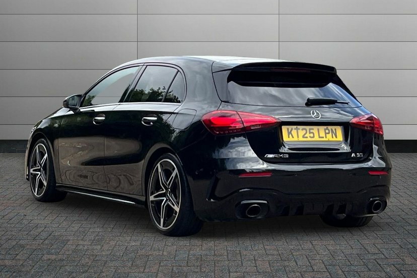 Mercedes-Benz A Class A35h Mhev Amg Premium KT25LPN Black #2