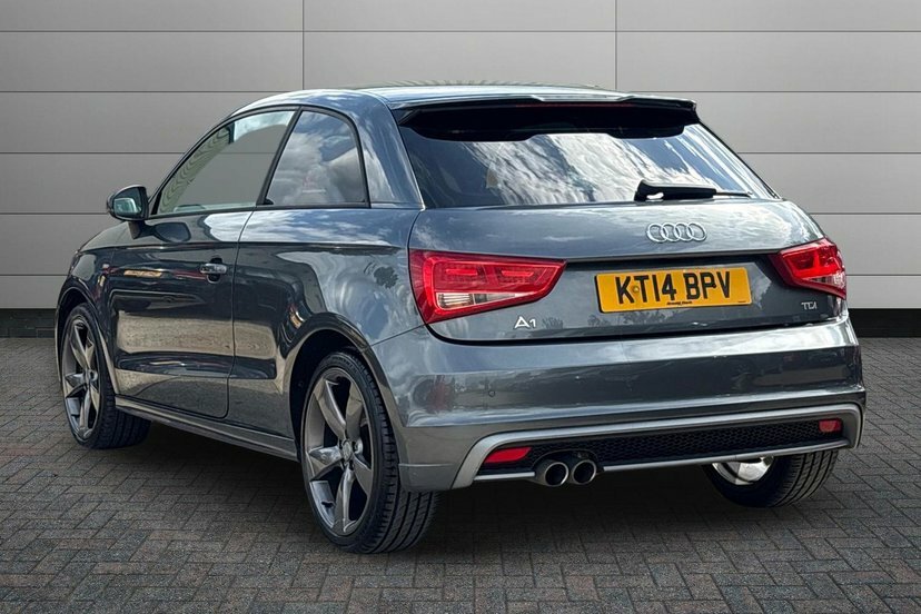 Audi A1 2.0 Tdi Black Edition Hatchback KT14BPV Grey #3