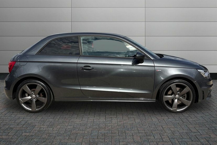 Audi A1 2.0 Tdi Black Edition Hatchback KT14BPV Grey #4
