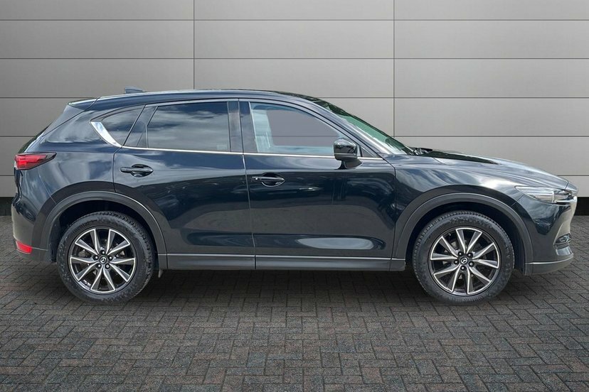 Mazda CX-5 2.2 Skyactiv-d Sport Nav Suv 15 LO67MVW Black #4