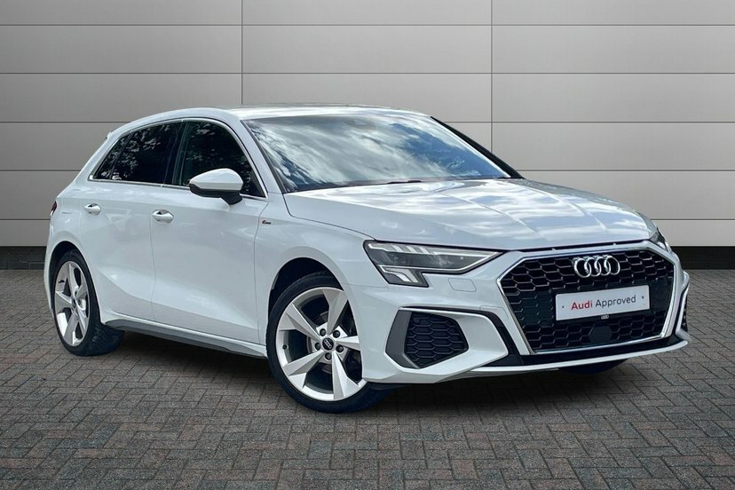 Audi A3 1.5 Tfsi 35 S Line Sportback 15 White