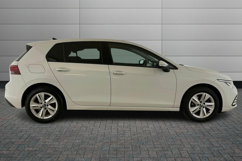 Volkswagen Golf 1.5 Etsi Mhev Life Hatchback Hybrid Dsg CF71YDV White #4