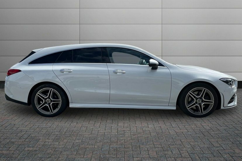 Mercedes-Benz CLA Class Cla200 Amg Line Premium 2 Shooting Brake KN23XZE White #3