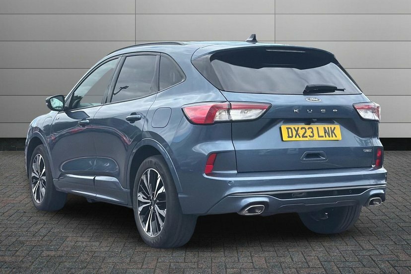 Ford Kuga 2.5 Ecoboost Duratec 14.4Kwh St-line X Suv Pet DX23LNK Blue #3