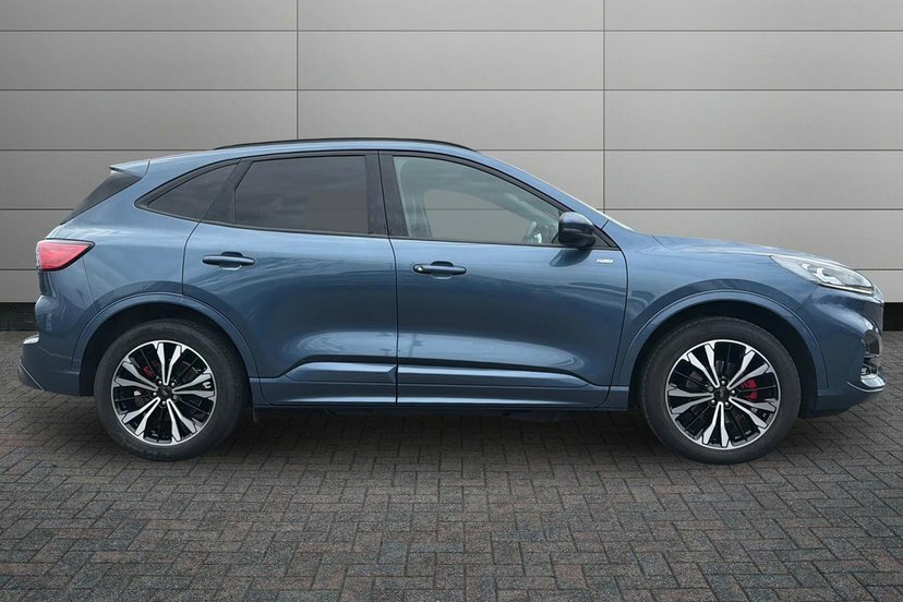 Ford Kuga 2.5 Ecoboost Duratec 14.4Kwh St-line X Suv Pet DX23LNK Blue #4