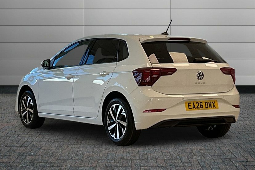 Volkswagen Polo 1.0 Tsi Match Hatchback Dsg 95 Ps EA26DWX White #3