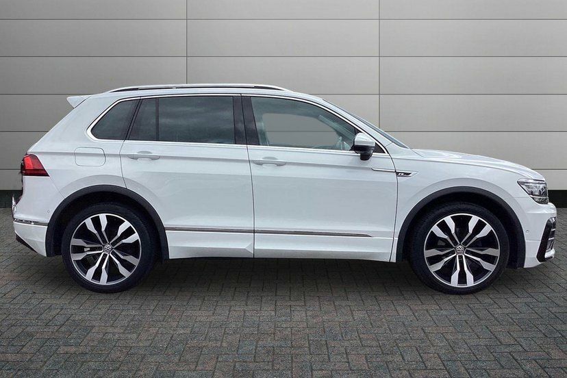 Volkswagen Tiguan 2.0 Tdi R-line Tech Suv Dsg 4Motion 15 EJ69UBY White #4
