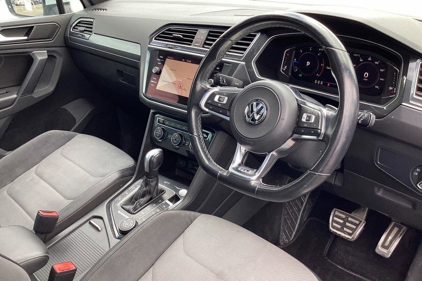 Volkswagen Tiguan 2.0 Tdi R-line Tech Suv Dsg 4Motion 15 EJ69UBY White #6