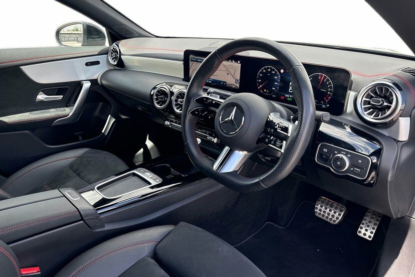 Mercedes-Benz CLA Class Cla250e 15.6Kwh Amg Line Executive Coupe KU25MVK Grey #5