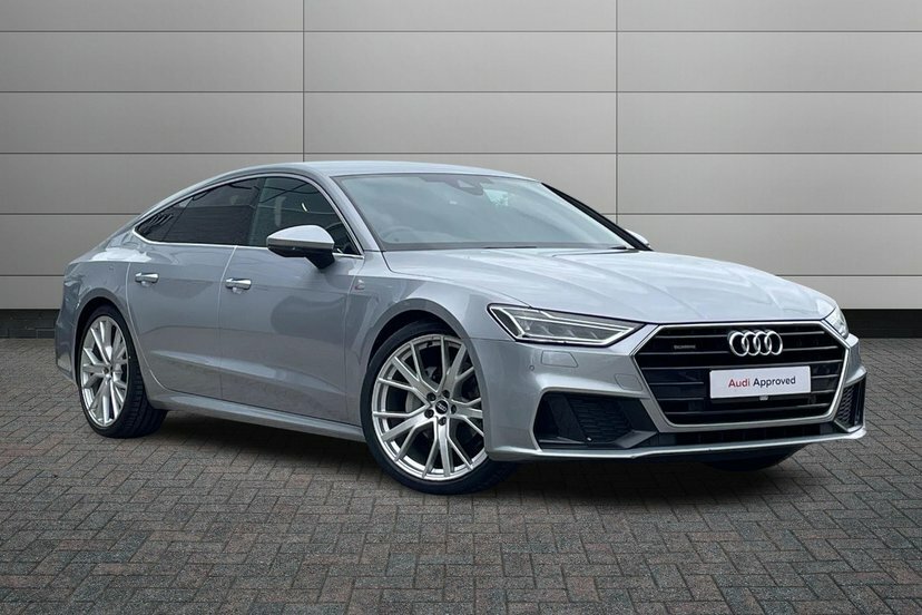 Audi A7 2.0 Tdi 40 S Line Sportback S Tronic Qu Silver