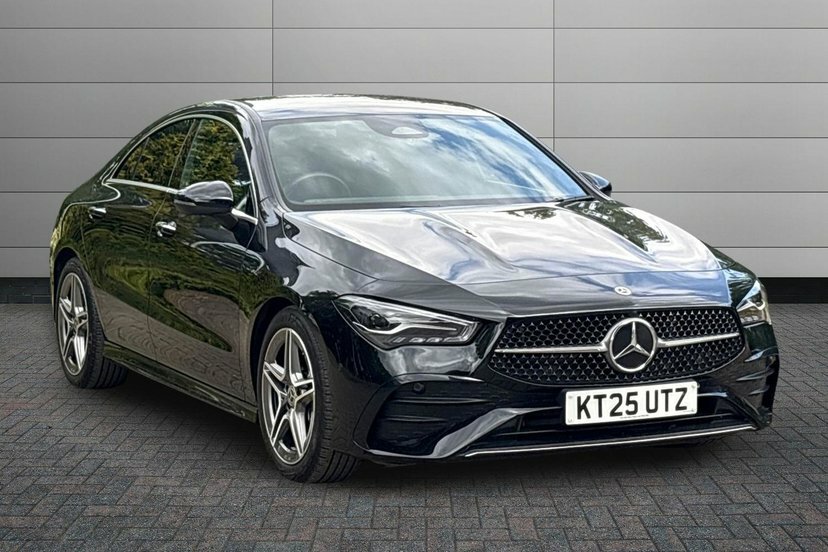 Mercedes-Benz CLA Class Cla220d Amg Line Executive Coupe Black