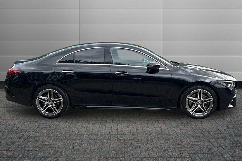 Mercedes-Benz CLA Class Cla220d Amg Line Executive Coupe KT25UTZ Black #3