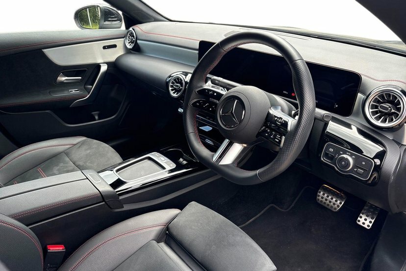 Mercedes-Benz CLA Class Cla220d Amg Line Executive Coupe KT25UTZ Black #5
