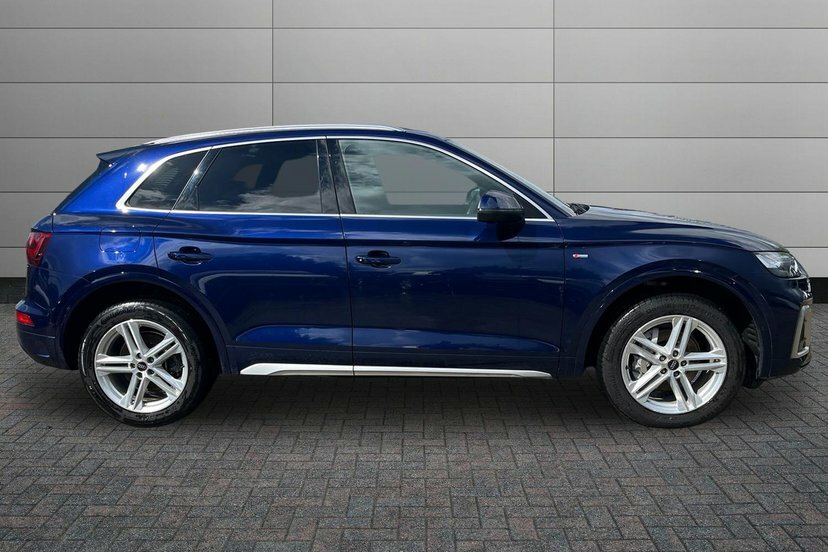 Audi Q5 2.0 Tdi 40 S Line Suv S Tronic Quattro LP72NUO Blue #4