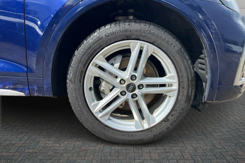 Audi Q5 2.0 Tdi 40 S Line Suv S Tronic Quattro LP72NUO Blue #5