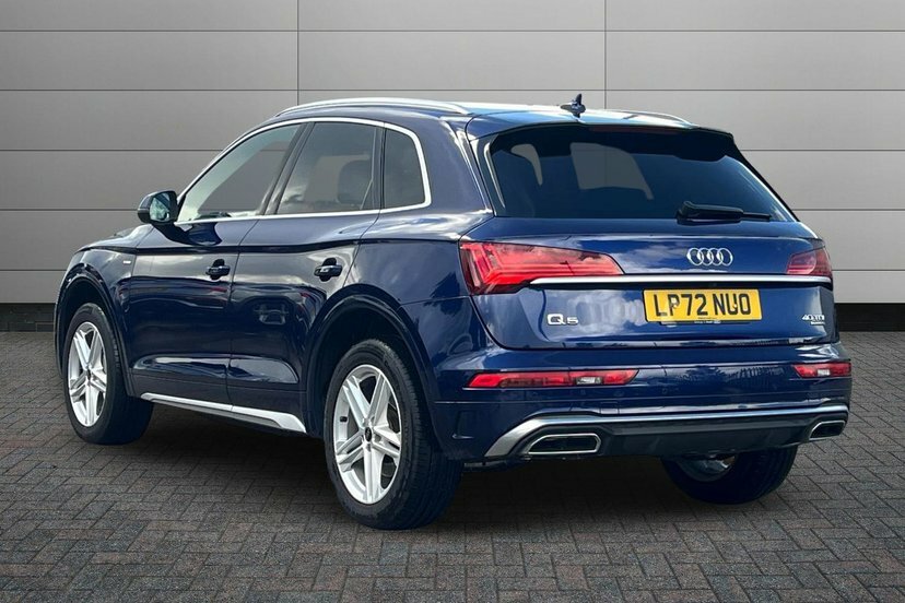 Audi Q5 2.0 Tdi 40 S Line Suv S Tronic Quattro LP72NUO Blue #3