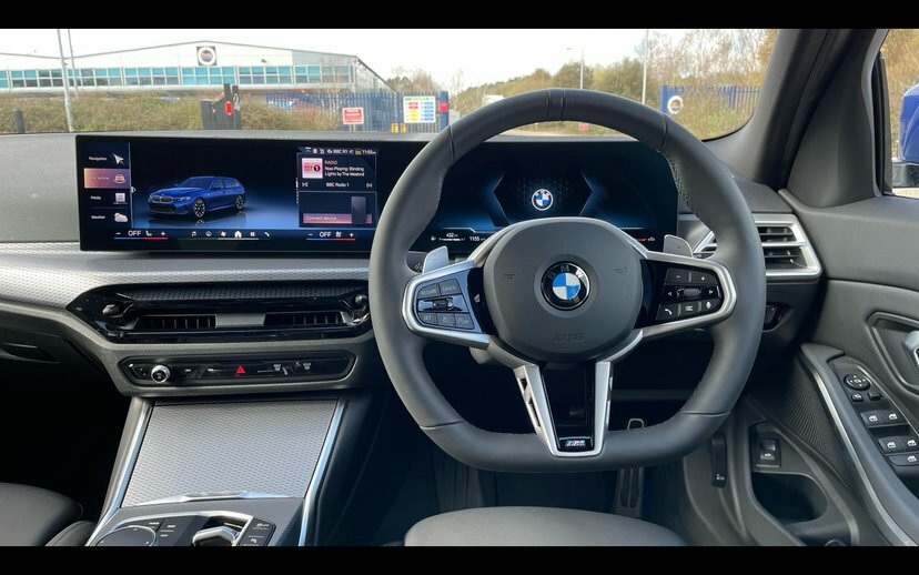BMW 3 Series 320I M Sport Touring AU26FBB Blue #5