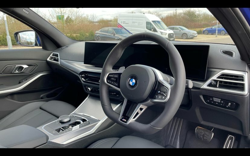 BMW 3 Series 320I M Sport Touring AU26FBB Blue #6