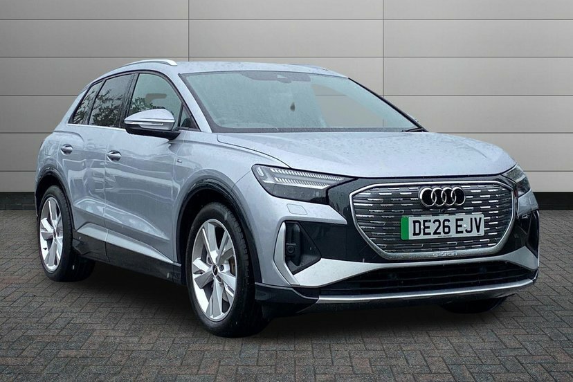 Audi Q4 E Tron 40 S Line 63Kwh White