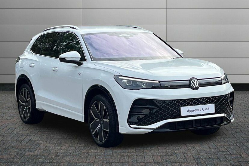 Volkswagen Tiguan 2.0 Tdi R-line Suv Dsg 150 Ps White