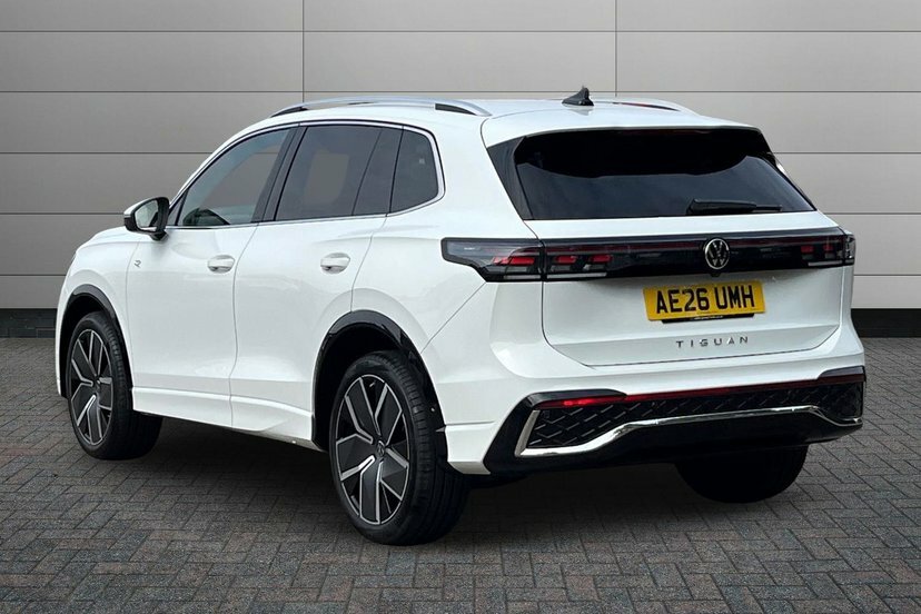Volkswagen Tiguan 2.0 Tdi R-line Suv Dsg 150 Ps AE26UMH White #3