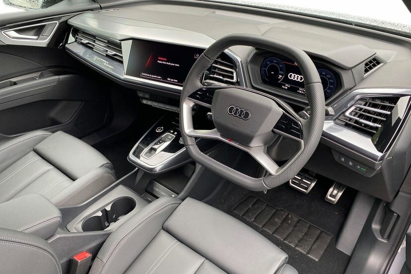 Audi Q4 E Tron 45 Black Edition Suv 82Kwh 286 DF26FNZ Grey #6