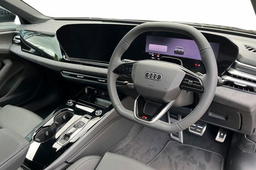 Audi A5 2.0 E-hybrid 25.9Kwh Black Edition Estate Petr LS26VBZ Black #6
