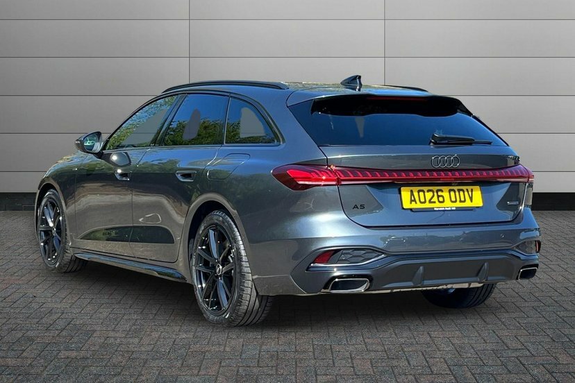 Audi A5 2.0 E-hybrid 25.9Kwh Black Edition Estate Petr AO26ODV Grey #3