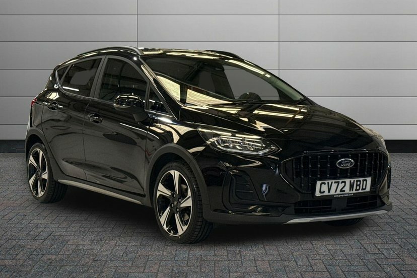 Ford Fiesta 1.0T Ecoboost Mhev Active Edition Hatchback Pe Black