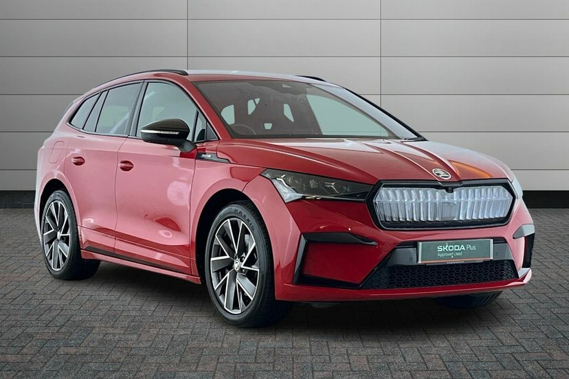 Skoda ENYAQ Enyaq Iv 80X Sportline 82 Kwh 265 Ps Single Speed Red