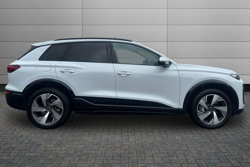 Audi Q6 E-Tron 100Kwh S Line Suv Quattro 388 P EK75YOX White #4