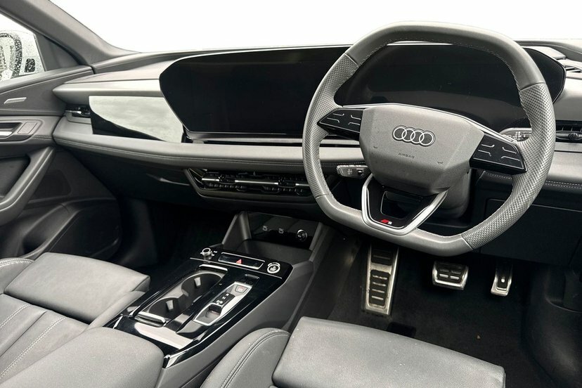 Audi Q6 E-Tron 100Kwh S Line Suv Quattro 388 P EK75YOX White #6