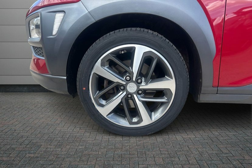 Hyundai Kona 1.0 T-gdi Premium Suv 120 Ps EJ19XWO Red #5