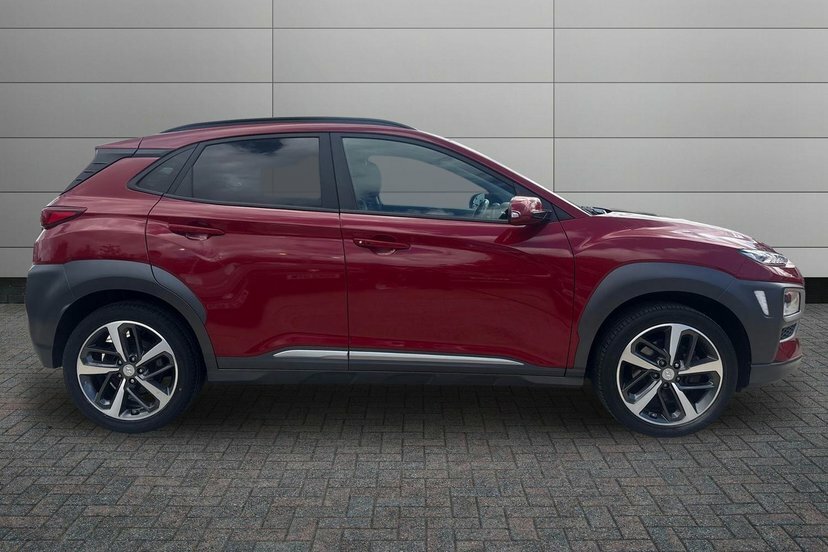Hyundai Kona 1.0 T-gdi Premium Suv 120 Ps EJ19XWO Red #4
