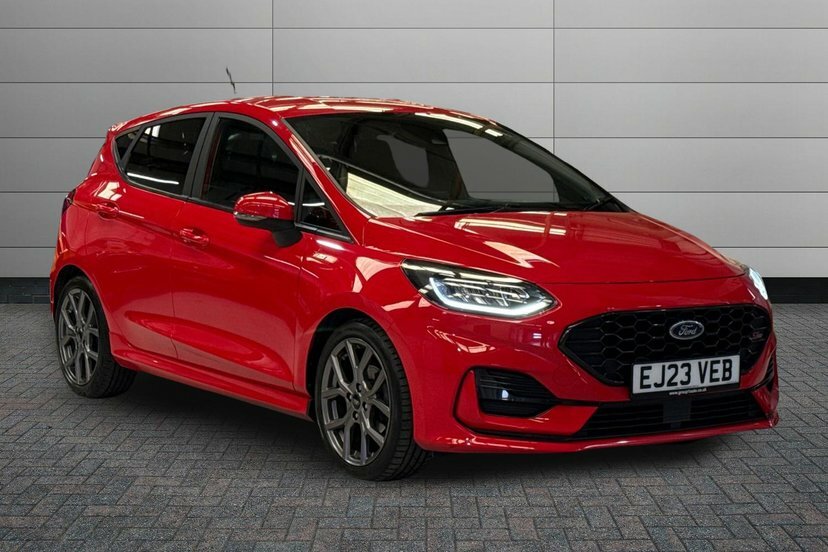 Ford Fiesta 1.0T Ecoboost Mhev St-line Edition Hatchback P Red